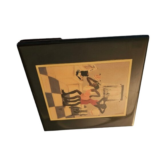 Annie Lee print on ceramic tile of two ladies getting ready in the bathroom - Picture 6 of 7